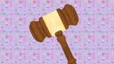 Gavel with election topics in the background Gavel with election topics in the background