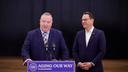 Pennsylvania Secretary of Aging Jason Kavulich (left) and Gov. Josh Shapiro (right) Pennsylvania Secretary of Aging Jason Kavulich (left) and Gov. Josh Shapiro (right)