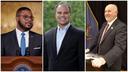 The 2026 primary candidates for lieutenant governor. From left, Democrat Austin Davis, Republican Jason Richey, and Republican John Ventre. The 2026 primary candidates for lieutenant governor. From left, Democrat Austin Davis, Republican Jason Richey, and Republican John Ventre.