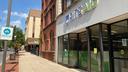 The outside of a closed Rite Aid in downtown York, Pa.