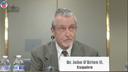 John O'Brien II testifying in his nominating hearing for a spot on the Pennsylvania Board of Pardons.