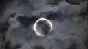 The ring of a solar eclipse. The ring of a solar eclipse.