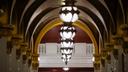 The interior of the Pennsylvania Capitol in Harrisburg. The interior of the Pennsylvania Capitol in Harrisburg.