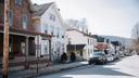 A street in Tyrone, a borough in Blair County, Pennsylvania. A street in Tyrone, a borough in Blair County, Pennsylvania.