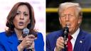 Democratic presidential nominee Kamala Harris speaks at a campaign event in Rochester, PA, and Republican presidential nominee Donald Trump speaks during a campaign event in York. Democratic presidential nominee Kamala Harris speaks at a campaign event in Rochester, PA, and Republican presidential nominee Donald Trump speaks during a campaign event in York.