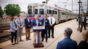 State Sen. Frank Farry (center) spoke at a May news conference to support more funding for SEPTA. State Sen. Frank Farry (center) spoke at a May news conference to support more funding for SEPTA.
