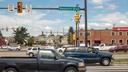 An intersection on Philadelphia's Roosevelt Boulevard with speed cameras. An intersection on Philadelphia's Roosevelt Boulevard with speed cameras.