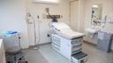 A patient room at a health care facility A patient room at a health care facility
