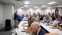 Department of Aging Secretary Jason Kavulich speaks during a multidisciplinary protective services training with representatives from 23 Area Agencies on Aging.