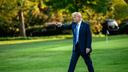 President Donald Trump on the South Lawn of the White House on Sept. 22, 2025.