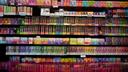 Disposable flavored electronic cigarette devices are displayed for sale at Vapes N Smoke in Pinecrest, Fla., Monday, June 26, 2023.