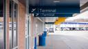 Exterior of Erie International Airport