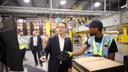Gov. Josh Shapiro attended the opening of an Amazon fulfillment center in York, in October 2023. Gov. Josh Shapiro attended the opening of an Amazon fulfillment center in York, in October 2023.