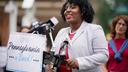 Pa. House Dem. Leader McClinton says she should be chamber speaker, as her party won more seats in this year's election. Pa. House Dem. Leader McClinton says she should be chamber speaker, as her party won more seats in this year's election.