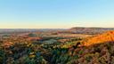 A view of fall foliage and Mount Nittany as seen from Shingletown Gap. A view of fall foliage and Mount Nittany as seen from Shingletown Gap.