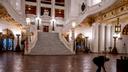 A mostly empty Pa. Capitol rotunda. A mostly empty Pa. Capitol rotunda.