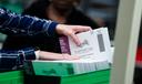 Lehigh County voter registration workers sort mail ballots Nov. 5, 2024, at Lehigh County Government Center in Allentown, PA.