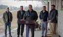 Russell Redding, secretary of the Pennsylvania Department of Agriculture, speaks at an event.