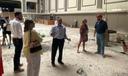 Mayor Eddie Morán speaks alongside state Rep. Manny Guzman (D., Berks) inside the Reading Trust Company building on Penn Street on July 29, 2025.