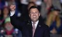 U.S. Rep. Ryan Mackenzie speaks at a Trump campaign rally in 2024.