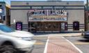 The front entrance to West Shore movie theater in New Cumberland.