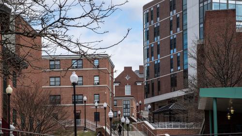 Bloomsburg University Campus is shown in Bloomsburg, Pa. Bloomsburg University Campus is shown in Bloomsburg, Pa.