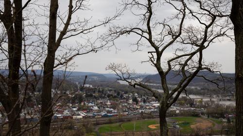 Dense tree cover and hilly ground drive up the cost of building broadband infrastructure across much of rural Pennsylvania. Dense tree cover and hilly ground drive up the cost of building broadband infrastructure across much of rural Pennsylvania.