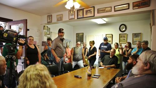 It was standing room only for part of a special council meeting on July 12 because so many people showed up after they learned of Loehmann’s hiring. It was standing room only for part of a special council meeting on July 12 because so many people showed up after they learned of Loehmann’s hiring.