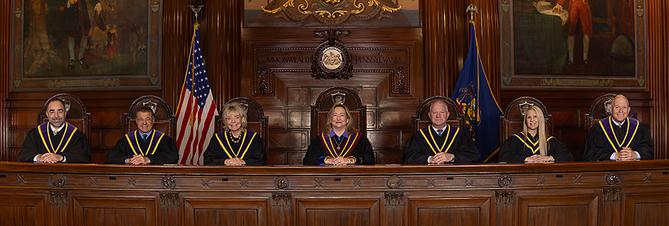 Members of the Pennsylvania Supreme Court as of September 2025. Members of the Pennsylvania Supreme Court as of September 2025.