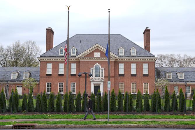 Shown is Pennsylvania governor's official residence in Harrisburg, Pa., Monday, April 14, 2025. Shown is Pennsylvania governor's official residence in Harrisburg, Pa., Monday, April 14, 2025.
