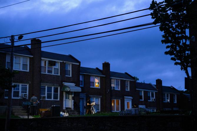 A residential area of Millbourne, Pennsylvania, on May 5, 2025. A residential area of Millbourne, Pennsylvania, on May 5, 2025.