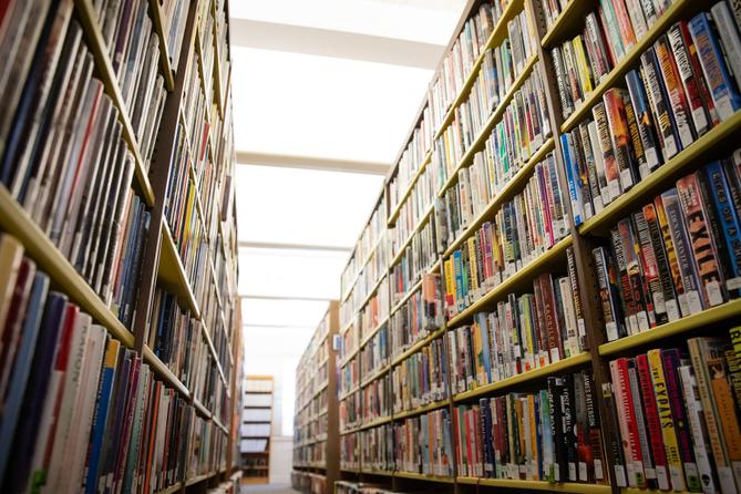 Books in the Osterhout Free Library in Wilkes-Barre. Books in the Osterhout Free Library in Wilkes-Barre.