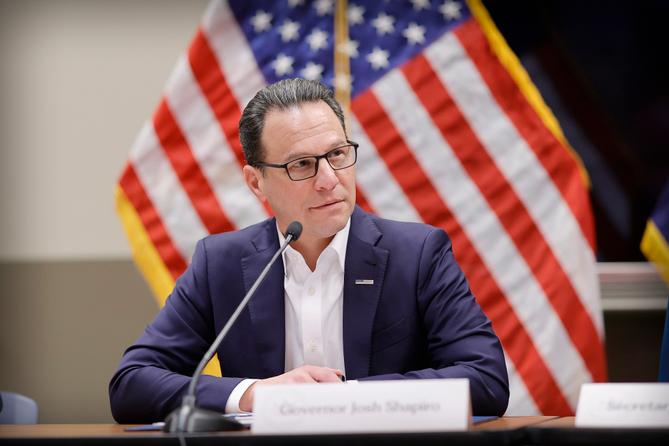 Gov. Josh Shapiro in January 2026. Gov. Josh Shapiro in January 2026.