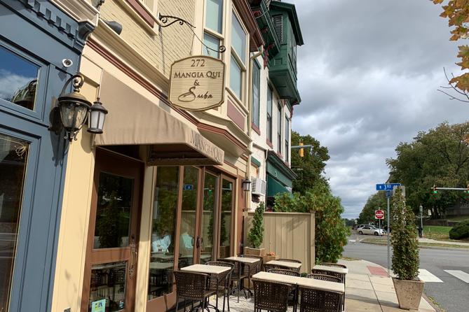 A top aide to Senate leader Joe Scarnati, Shelly Brown, charged thousands of dollars worth drinks and meals — including a visit to Mangia Qui in downtown Harrisburg — to Scarnati's campaign credit card, despite having no official role with the campaign. A top aide to Senate leader Joe Scarnati, Shelly Brown, charged thousands of dollars worth drinks and meals — including a visit to Mangia Qui in downtown Harrisburg — to Scarnati's campaign credit card, despite having no official role with the campaign.