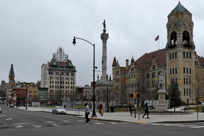 Struggling cities such as Scranton could be hit hard by the economic downturn caused by the coronavirus. The city has already furloughed some non-essential workers. Struggling cities such as Scranton could be hit hard by the economic downturn caused by the coronavirus. The city has already furloughed some non-essential workers.