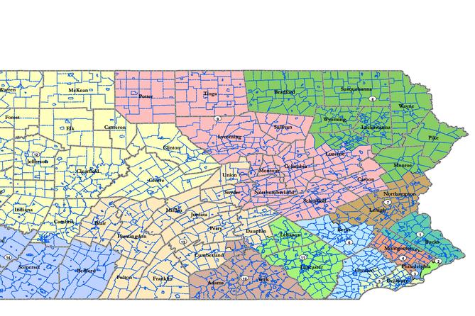While the map fulfills basic fairness criteria set by the Pennsylvania Supreme Court, Gov. Tom Wolf — who has final say over the map — recently said it does not reflect the partisan makeup of the state. While the map fulfills basic fairness criteria set by the Pennsylvania Supreme Court, Gov. Tom Wolf — who has final say over the map — recently said it does not reflect the partisan makeup of the state.