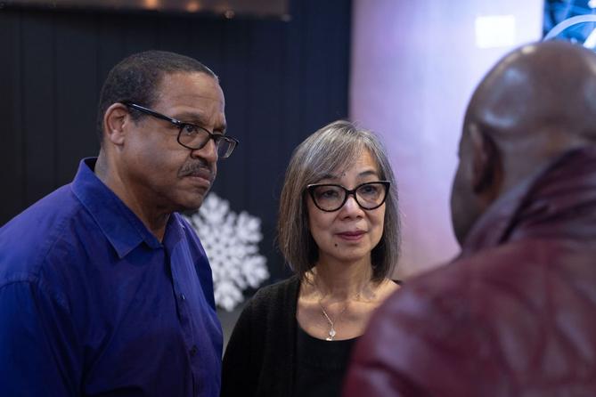 Gareth and Fe Hall have lobbied the state legislature for improvements to the 911 system after their son Christian was shot and killed by police in 2020. Gareth and Fe Hall have lobbied the state legislature for improvements to the 911 system after their son Christian was shot and killed by police in 2020.