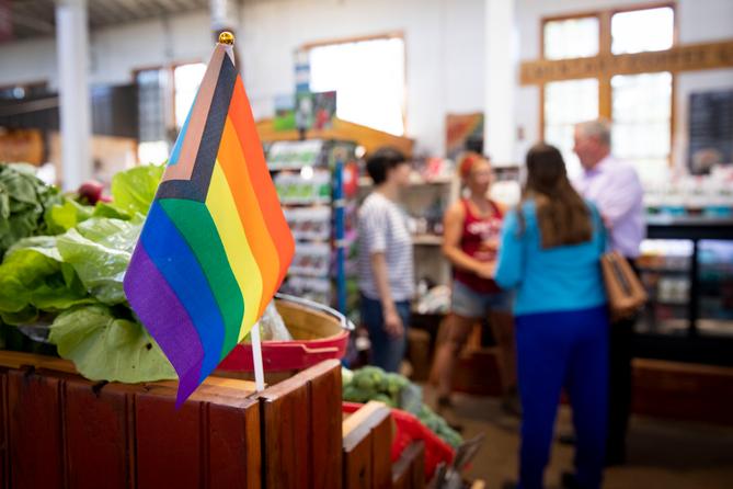 Agriculture Secretary Russell Redding visits Broad Street Market to highlight LGBTQ+ and women-owned businesses. Agriculture Secretary Russell Redding visits Broad Street Market to highlight LGBTQ+ and women-owned businesses.