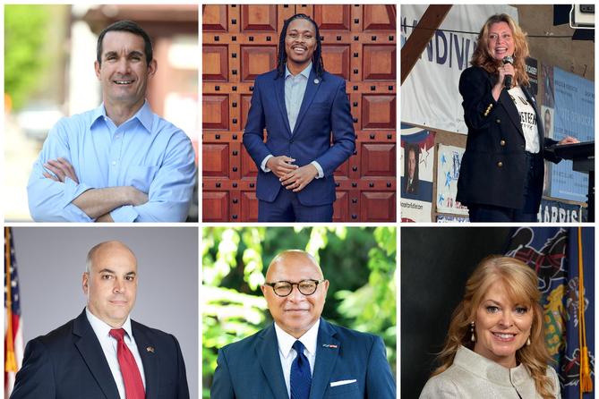The 2024 candidates for Pennsylvania's three row offices. The 2024 candidates for Pennsylvania's three row offices.