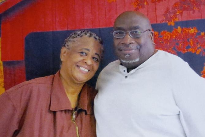 Cornelius Harp and Gail Stallworth Cornelius Harp and Gail Stallworth