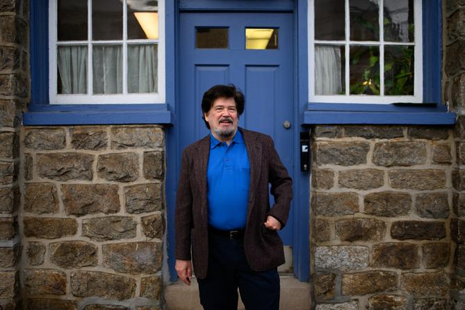 Tom Kramer, the former mayor of Millbourne, outside the borough's meeting hall. Tom Kramer, the former mayor of Millbourne, outside the borough's meeting hall.
