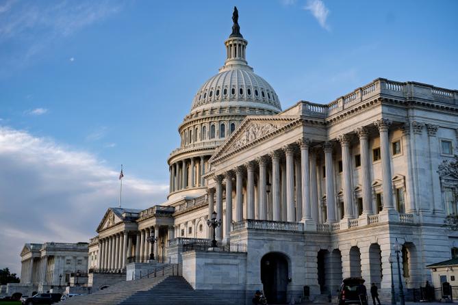 The Capitol is seen on the first day of a government shutdown, in Washington, Wednesday, Oct. 1, 2025. The Capitol is seen on the first day of a government shutdown, in Washington, Wednesday, Oct. 1, 2025.