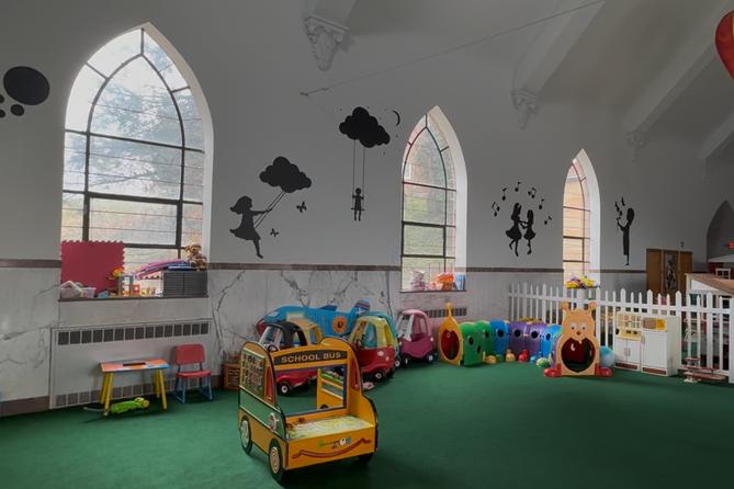 Inside one of the toddler rooms at the Red Ballon Early Learning Center in Scott Township. Inside one of the toddler rooms at the Red Ballon Early Learning Center in Scott Township.