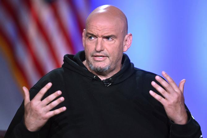 John Fetterman in 2025.