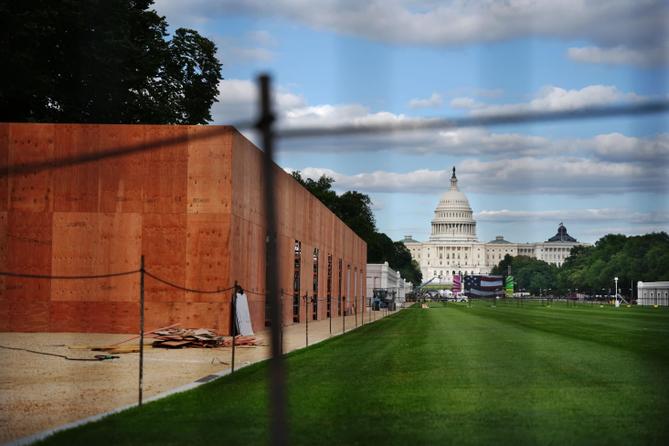 The National Mall ahead of the Great American State Fair