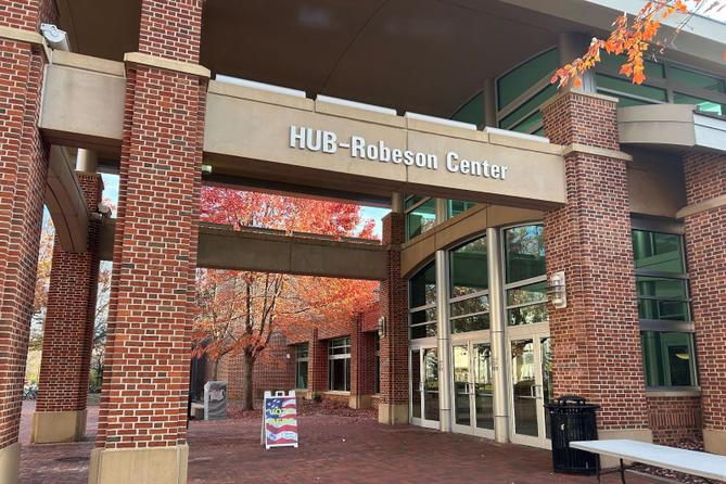 The HUB-Robeson Center at Penn State’s University Park campus. The HUB-Robeson Center at Penn State’s University Park campus.