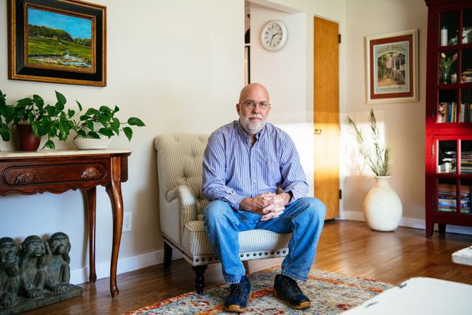 Peter Hans, a veteran aging services specialist at the Department of Aging who retired this past summer. Peter Hans, a veteran aging services specialist at the Department of Aging who retired this past summer.
