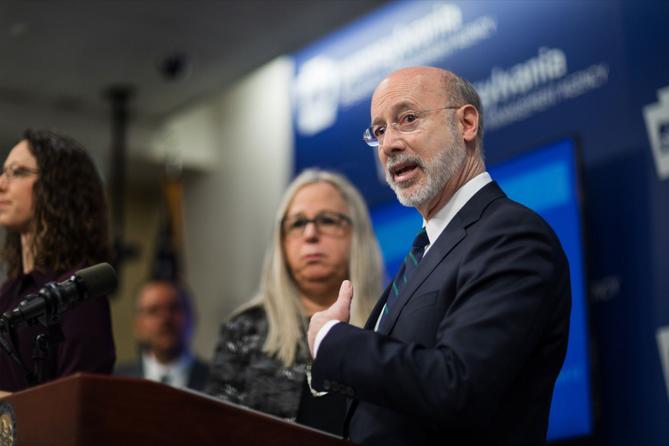In March, Gov. Tom Wolf implemented broad stay-at-home and business closure orders to prevent hospitals from becoming overwhelmed by coronavirus patients. In March, Gov. Tom Wolf implemented broad stay-at-home and business closure orders to prevent hospitals from becoming overwhelmed by coronavirus patients.