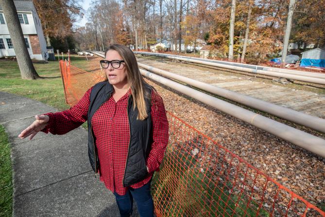 Rebecca Britton, a school board director for the Downington Area School District and founder of the Uwchlan Safety Coalition, was one of several residents who contended that Sunoco, the operator of the Mariner East pipeline system, had failed to properly inform nearby residents and emergency responders of all of the risks should an accident occur. Rebecca Britton, a school board director for the Downington Area School District and founder of the Uwchlan Safety Coalition, was one of several residents who contended that Sunoco, the operator of the Mariner East pipeline system, had failed to properly inform nearby residents and emergency responders of all of the risks should an accident occur.