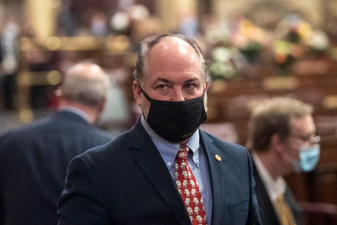 In a closed-door meeting Monday, House Majority Leader Kerry Benninghoff (R., Centre) told his assembled colleagues, without naming names, that the caucus needed to work as a team, three House Republican sources told Spotlight PA. 